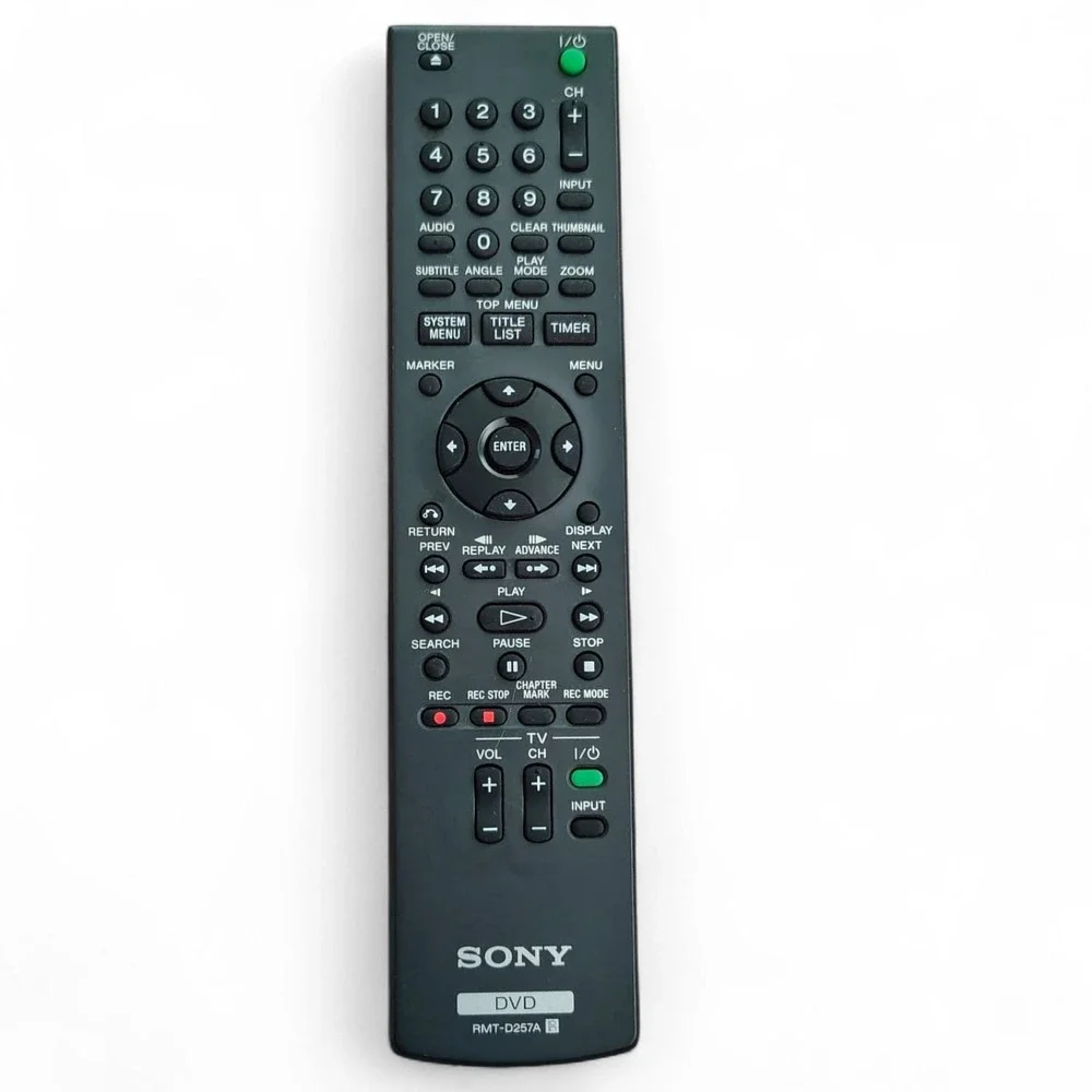 GENUINE SONY RMT-D257A DVD RECORDER REMOTE - RDR-GX257 RDR-GX380*READ